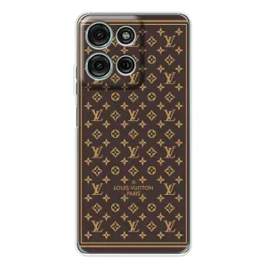 Силиконовый чехол для Motorola Moto G75 (ФОН Louis Vuitton Paris)