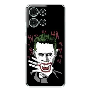 Чехлы с картинкой Джокера на Motorola Moto G75 (Hahaha)