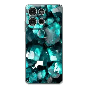 Чехол (Дорого -богато) на Motorola Moto G75 (Кристалы)