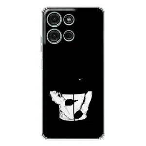 Силиконовый Чехол на Motorola Moto G75 с картинкой Nike (Nike стиль)