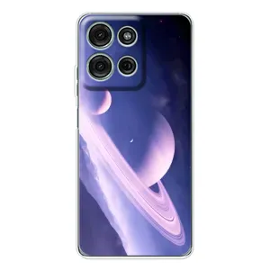 Чехлы КОСМОС для Motorola Moto G75 (Планета в космосе)