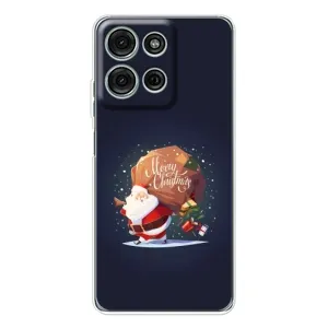 Чехол Санта Клаус для Motorola Moto G75 (Подарки от Санты)
