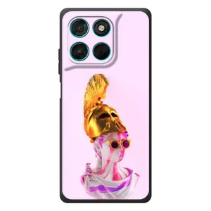 Чехол с Прикольным принтом на Motorola Moto G77 (АРТ Статуя)