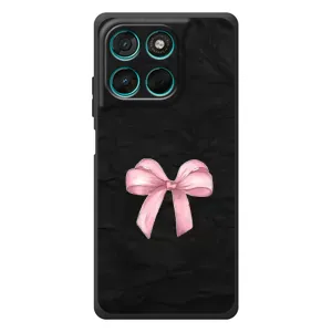 Чехол банты для Motorola Moto G77 (Бантик)