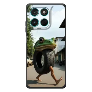 Чехол с мемами тралалело тралала для Motorola Moto G77 (Бонека амбалабу)