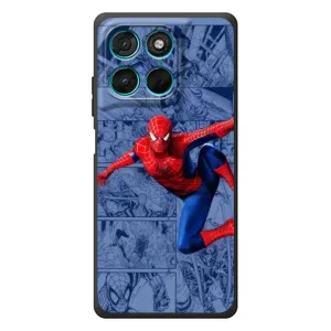 Силіконовий Чохол для Motorola Moto G77 (Людина павук)