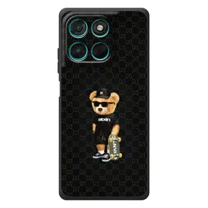 Чехлы Мишка Тедди для Мото Джи77 (GUCCI Teddy)