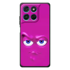 Силиконовые Чехлы (смешные стикеры) для Motorola Moto G77 (Хитрая мордочка)