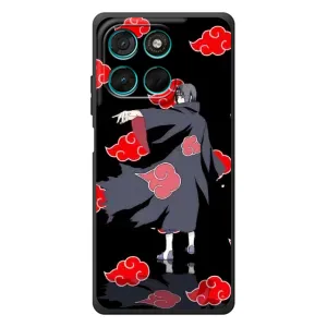 Чехлы с картинкой Итачи Учиха на Motorola Moto G77 (Итачи в плаще)