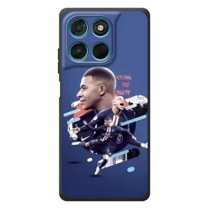 Чехол (TPU) с Футболистом на Motorola Moto G77 (Килиан)