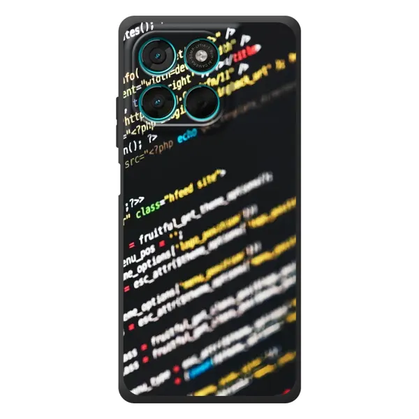Чехол с рисунком «Код» для Motorola Moto G77 Чехол с рисунком «Код» для Motorola Moto G77