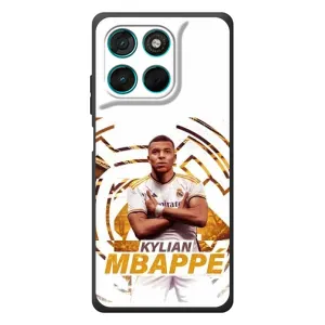 Чехол (TPU) с Футболистом на Motorola Moto G77 (Мбаппе Реал)