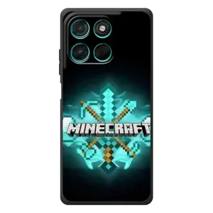 Чехол майнкрафт для Motorola Moto G77 (MineCraft 2)