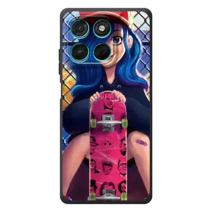 Чехол с картинкой Модные Девчонки Motorola Moto G77 (Модная девушка)