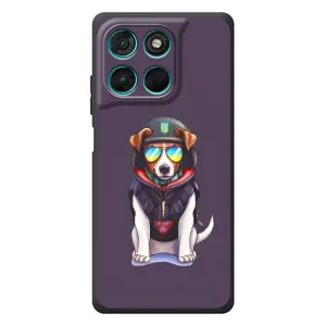 Чехол с принтом Собаки Патрон для Motorola Moto G77 (Модный Патрон)
