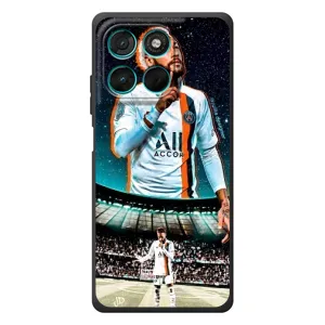 Силиконовый Чехол Motorola Moto G77 (Неймар ПСЖ)