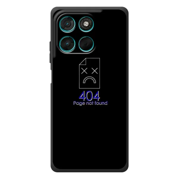 Чехол с рисунком «Ошибка 404» для Motorola Moto G77 Чехол с рисунком «Ошибка 404» для Motorola Moto G77