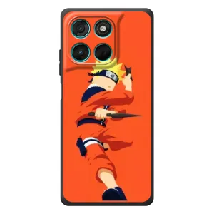 Чехлы с принтом Наруто на Motorola Moto G77 (Силуэт Наруто)
