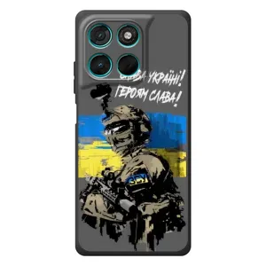 Патриотический Чехол для Motorola Moto G77 (Слава Украине)