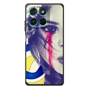 Чехол на Motorola Moto G77 Украинский дизайн (Слезы Украины)
