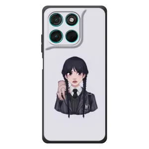 Чехлы с принтом Уэнсдей на Motorola Moto G77 (Вещь Венсдей)