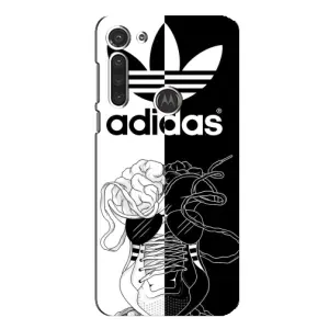 Чехол в стиле "Адидас" для Мото Джи 8 (Adidas шнурки)
