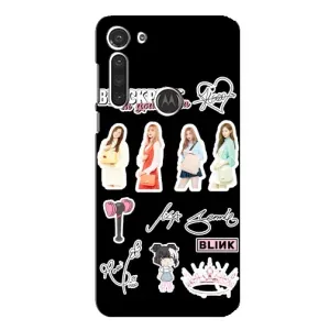 Чохли з картинкою для Motorola MOTO G8 (Арт блекпінг)