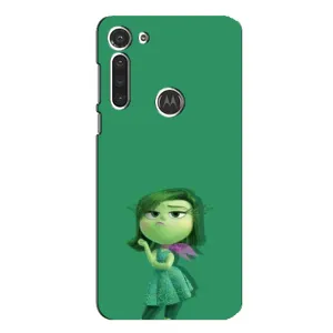 Чехол Головоломка для Motorola MOTO G8 - (AlphaPrint) (Брезгливость)