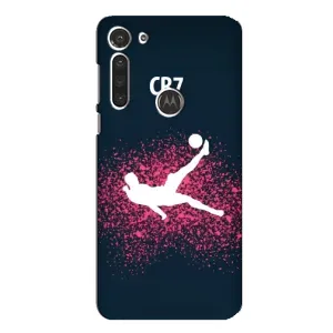 Чехол Криштиану Роналду для Motorola MOTO G8 (CR7 Удар)