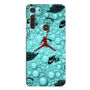 Силиконовый Чехол Nike Air Jordan на Мото Джи 8 (Джордан Найк)