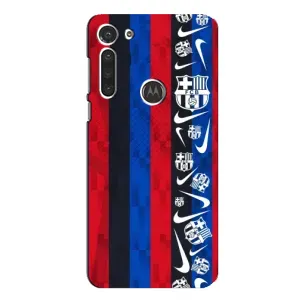 Чохол для Motorola MOTO G8 (Барселона) (Фанат Барси)