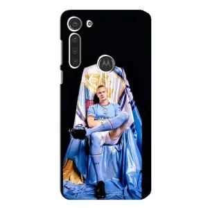 Чохли з принтом на Motorola MOTO G8 Футболіст (футболіст Холанн)
