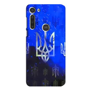Чехол Укр Символика для Motorola MOTO G8 (Герб)