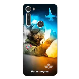 Чехол с Украинской символикой на Мото Джи 8 (Герой Киева)