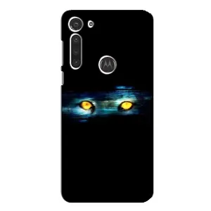 Чехлы с изображением разных животных для Motorola MOTO G8 (Глаза)