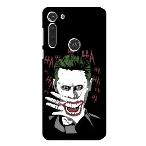 Чехлы с картинкой Джокера на Motorola MOTO G8 (Hahaha)