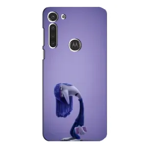Чехол Головоломка для Motorola MOTO G8 - (AlphaPrint) (Хандра)