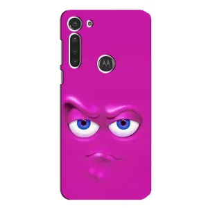 Силиконовые Чехлы (смешные стикеры) для Motorola MOTO G8 (Хитрая мордочка)