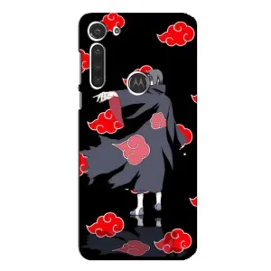 Чехлы с картинкой Итачи Учиха на Motorola MOTO G8 (Итачи в плаще)