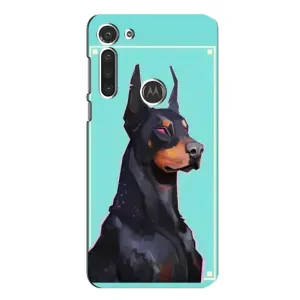 Чехол ДОБЕРМАН для Motorola MOTO G8 (Король доберман)