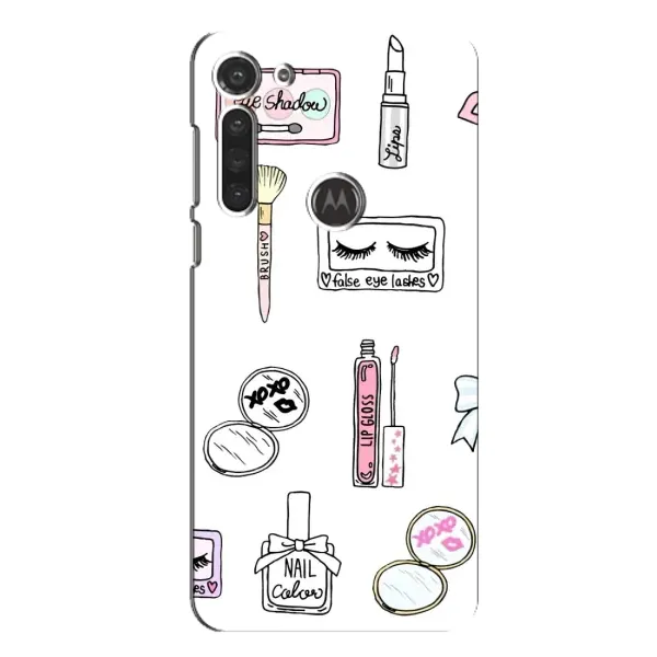 Чехол с рисунком «Косметика» для Motorola MOTO G8 Чехол с рисунком «Косметика» для Motorola MOTO G8