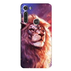 Чохол з картинкою на Motorola MOTO G8 (Кольоровий ЛЕВ)
