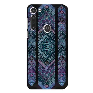 Силиконовый Чехол на Motorola MOTO G8 (Крутой орнамент)