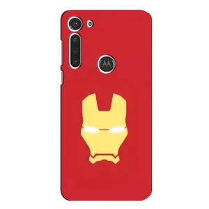 Чехол Супергерой Железный человек на Motorola MOTO G8 (Man)