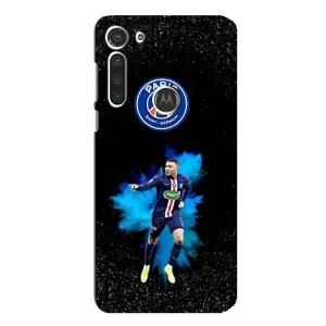 Чохол (TPU) з Футболістом на Motorola MOTO G8 (Мбаппе ПСЖ)