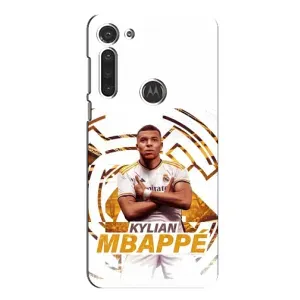 Чохол (TPU) з Футболістом на Motorola MOTO G8 (Мбаппе Реал)