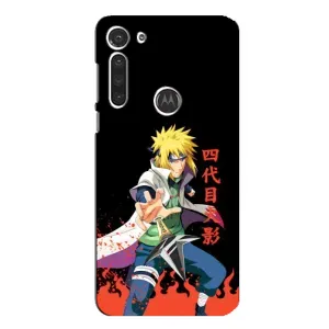 Купить Чехлы на телефон с принтом Anime для Motorola MOTO G8 (Минато)