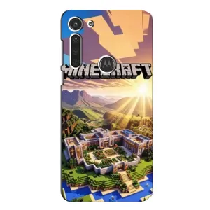 Чехол майнкрафт для Motorola MOTO G8 (MINECRAFT)