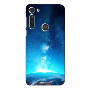 Чехлы КОСМОС для Motorola MOTO G8 (Млечный путь)