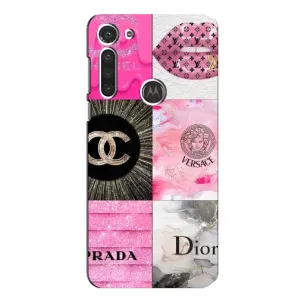 Чехол (Dior, Prada, YSL, Chanel) для Motorola MOTO G8 (Модница)